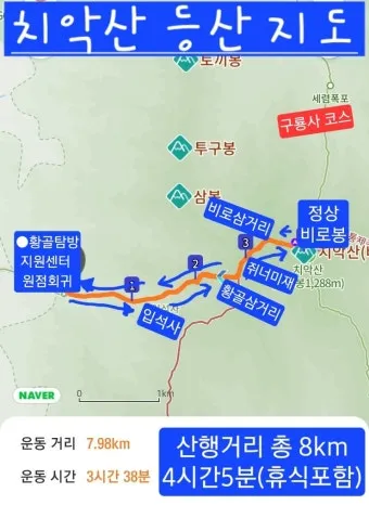 치악산 등산코스 완전 등산지도와 초보자 가이드 2025_10