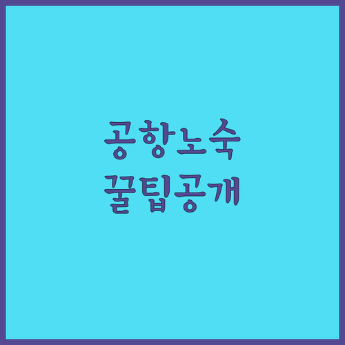 포르투 공항 무료 노숙 팁과 깨끗한 ..
