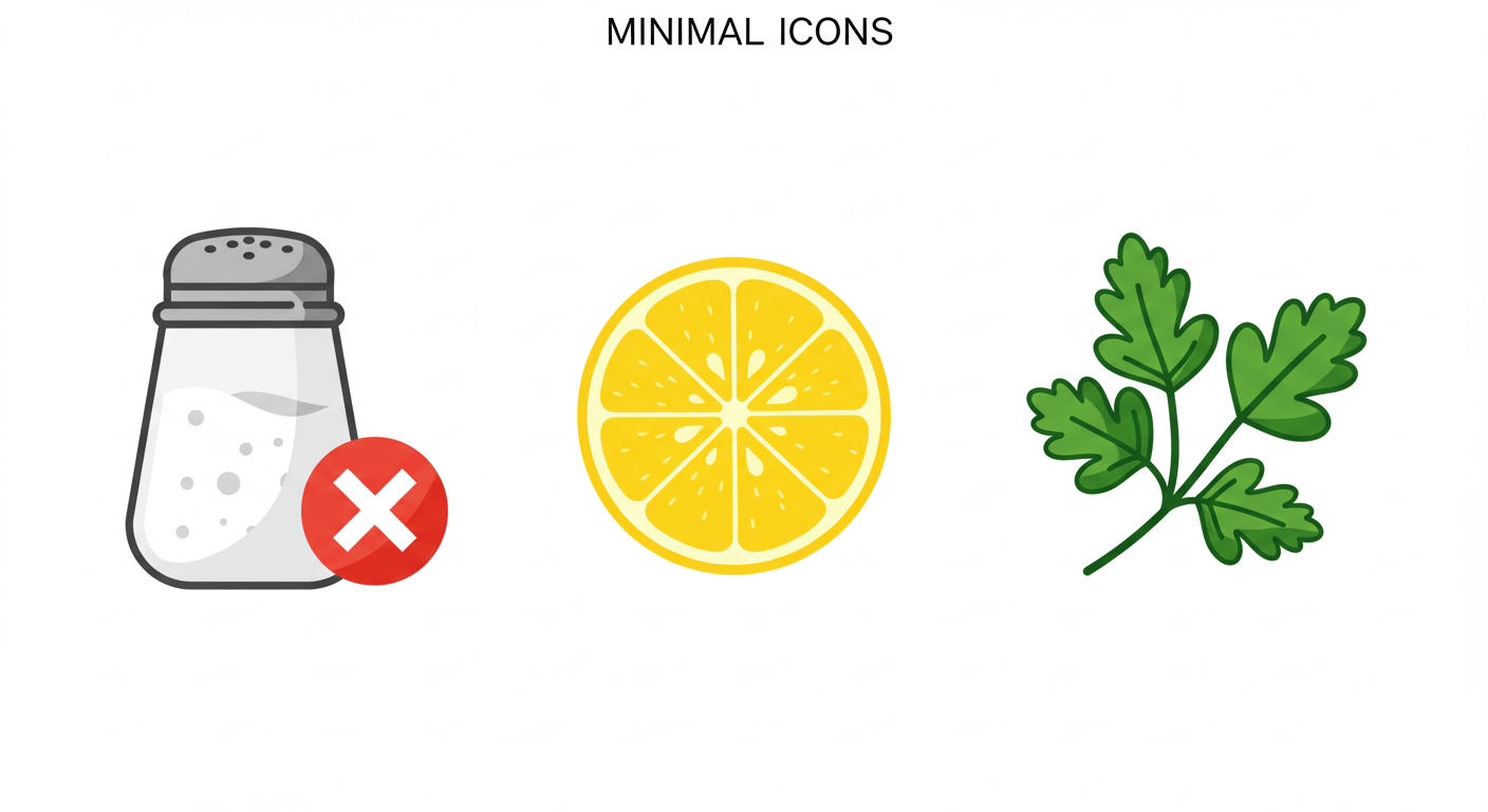 저염 식단: 숨은 염분까지 체크하자