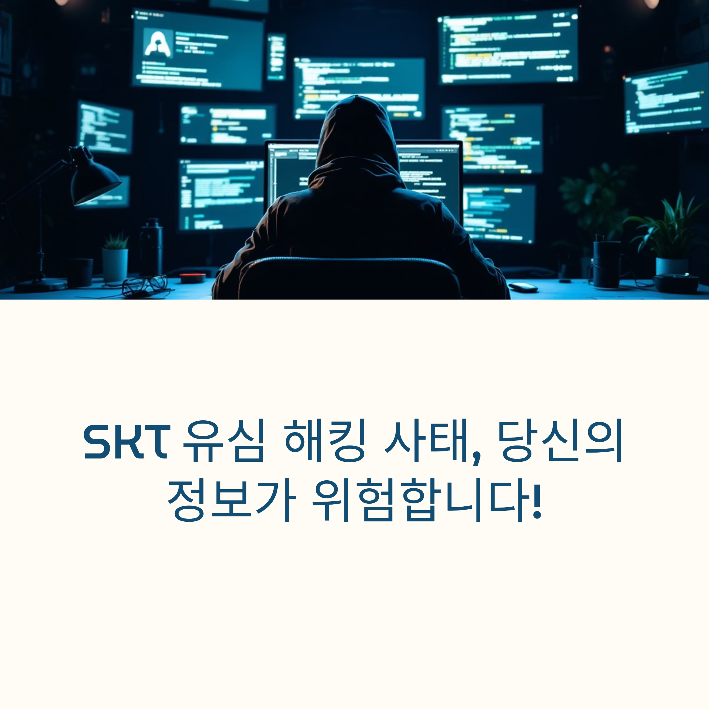 SKT 통신 역사상 최악의 해킹 유심 교체방법