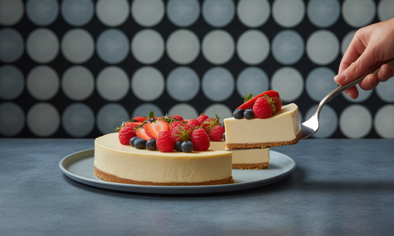 두부로 만드는 부드러운 비건 치즈케이크 레시피 대공개