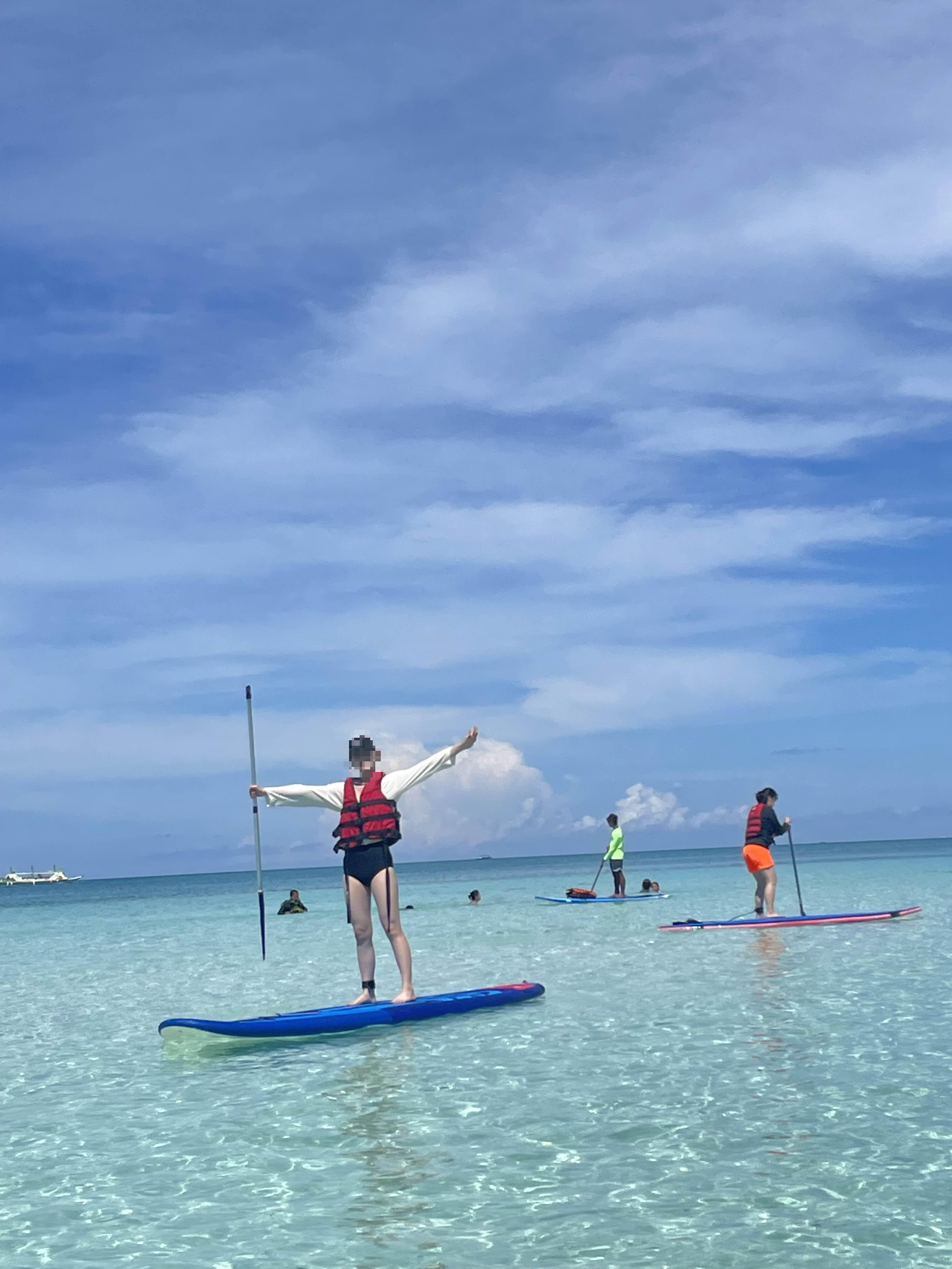 패들보트 인증사진