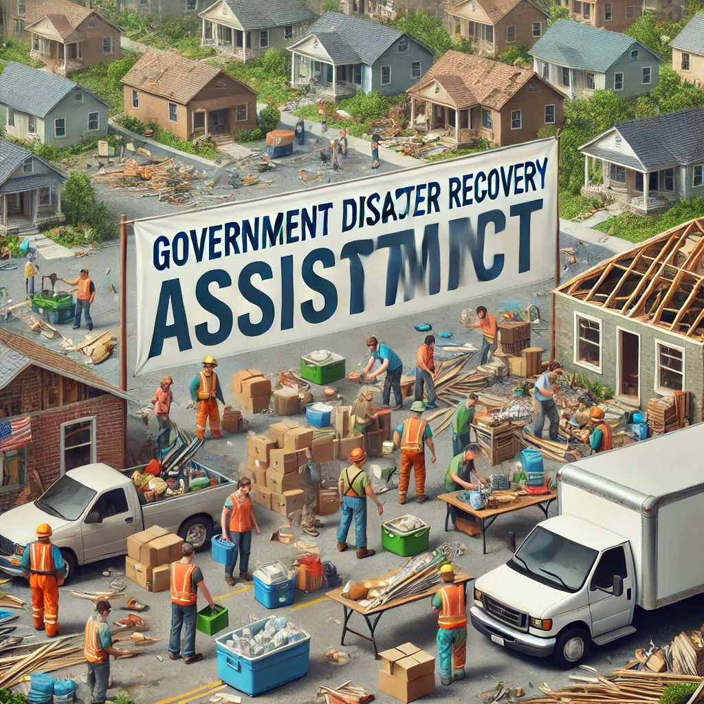 자연재해 복구를 위한 정부의 긴급 지원금
