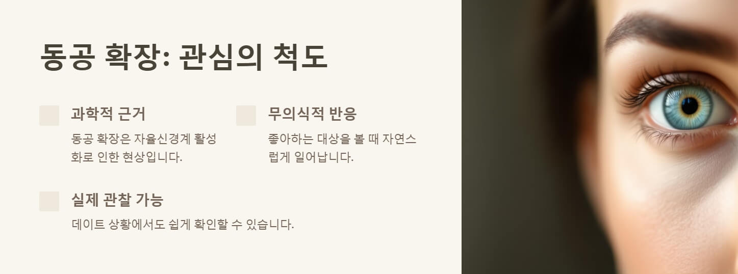 남자가 좋아하는 여자 볼때