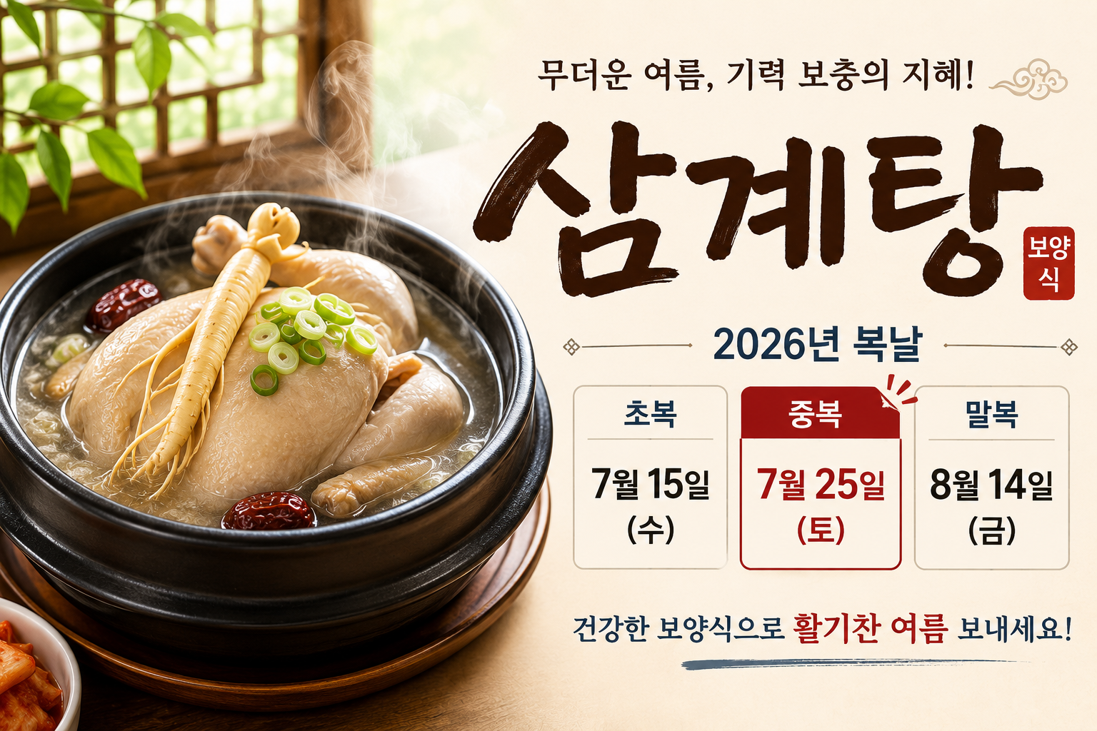 삼계탕