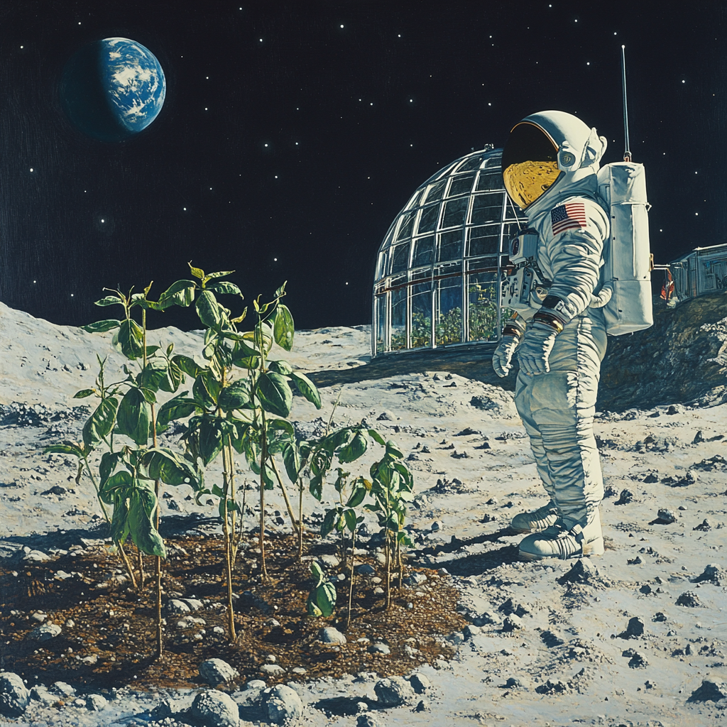 감자가 우주에서 자라지 않는 이유는?