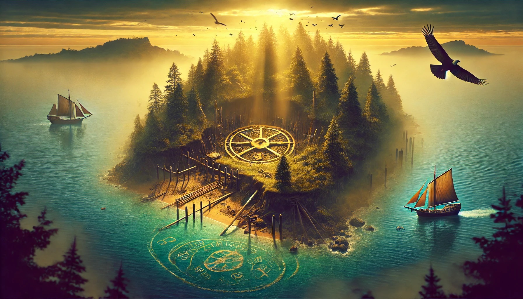 오크 아일랜드의 미스테리