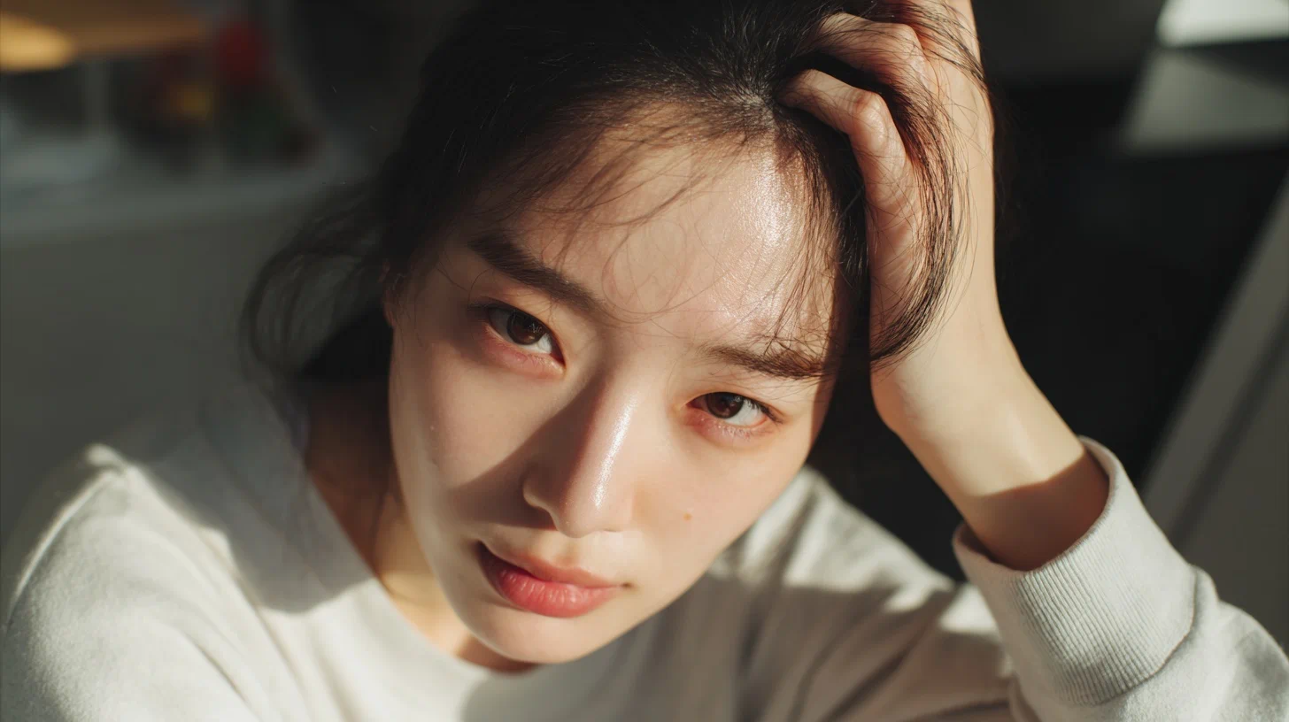 화면 사용 시간 증가와 자세 변화 이미지