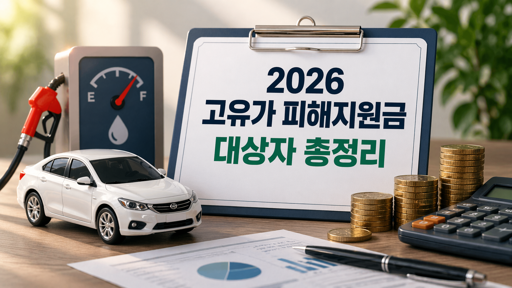 2026 고유가 피해지원금 대상자 총정리 나도 받을 수 있을까?