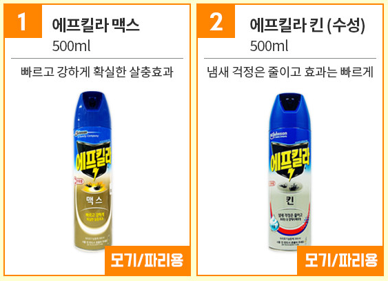 강한 모기약 에프킬라로 집에 들어온 날벌레 잡을 수 있을까?