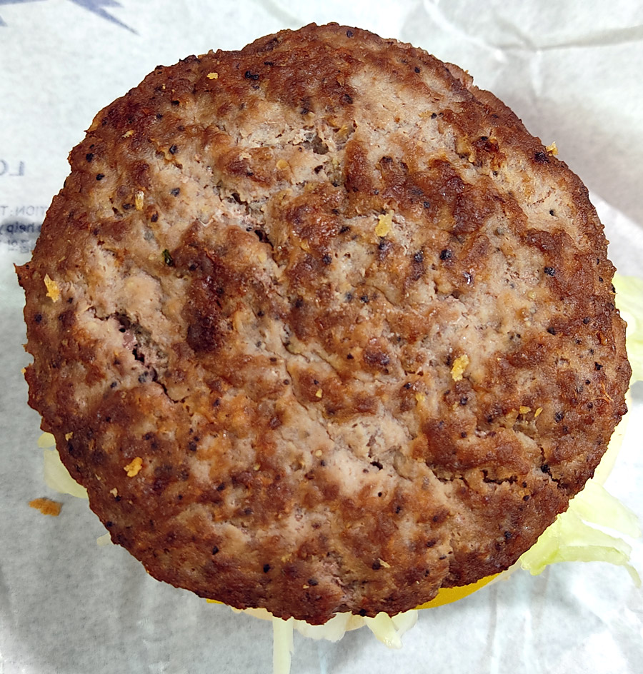 소고기 패티 하단