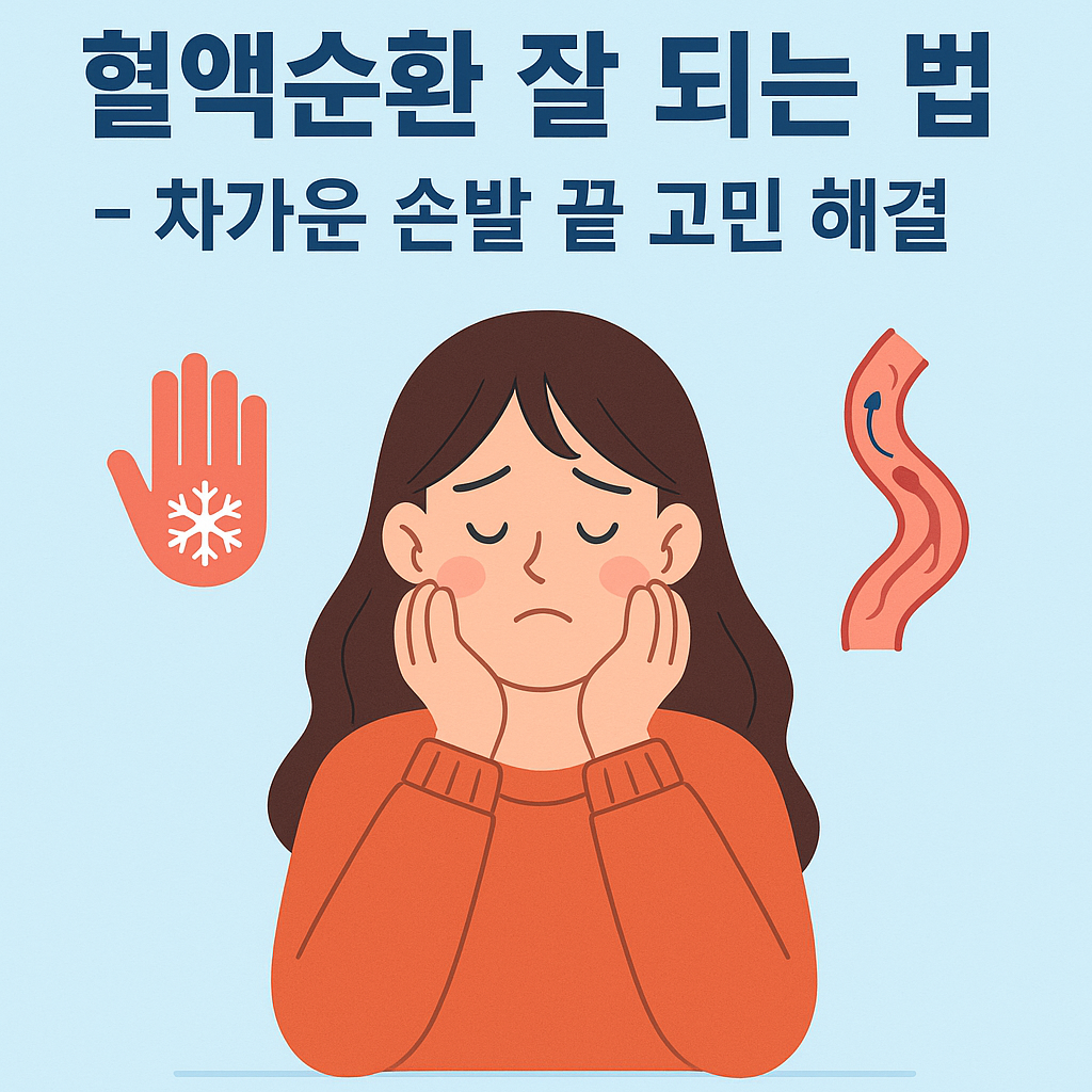 혈액순환 잘 되는 법