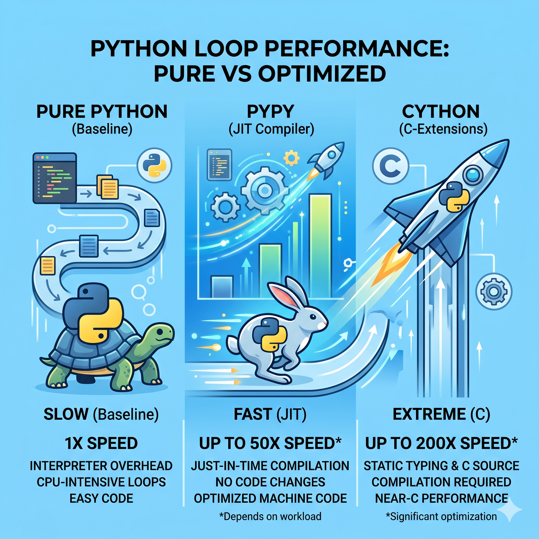 Cython vs PyPy