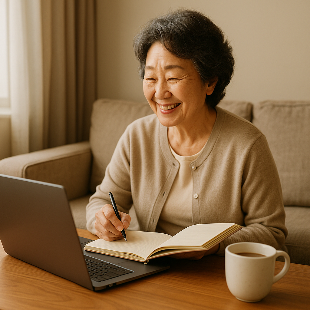 시니어 영어회화 독학법