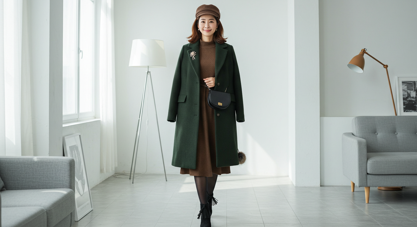 60대 중년여성 모임 패션