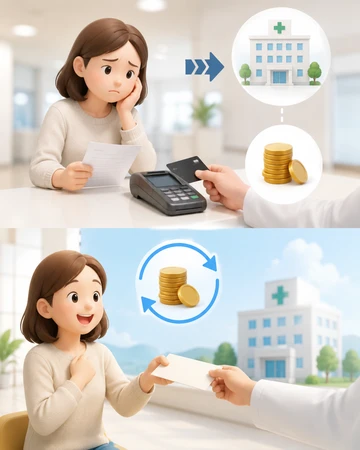 병원비 환급 신청 절차 안내2