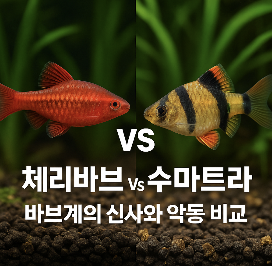 체리바브 vs 수마트라, 바브계의 신사와 악동 비교
