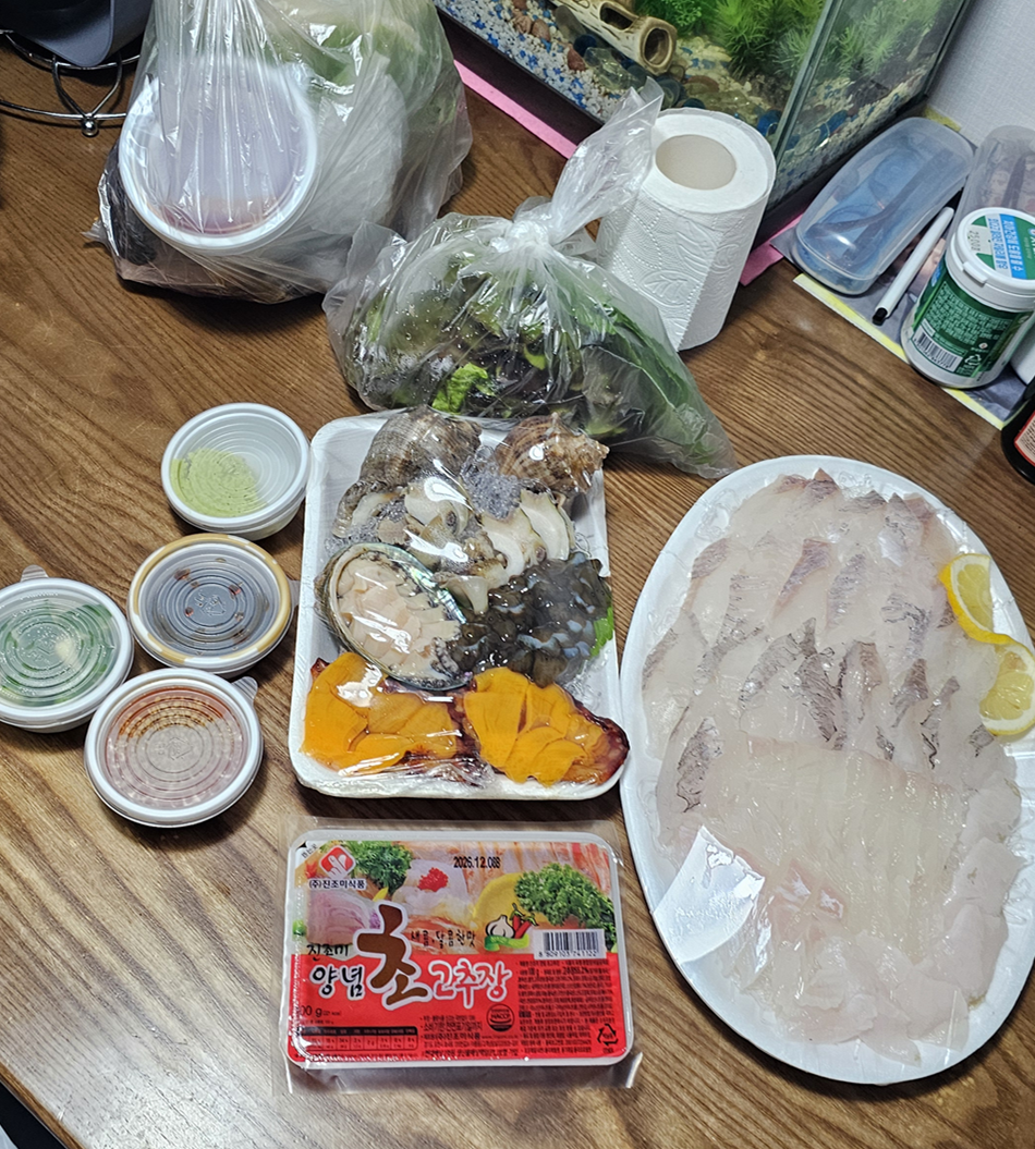 [내돈내산 식당일기] 일산 백석동 황제의바다 포장 후기 &ndash; 가성비 횟집 탐방