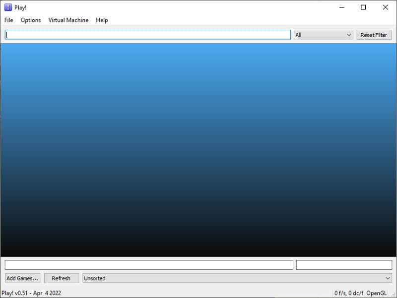 PS2 에뮬레이터 Play!