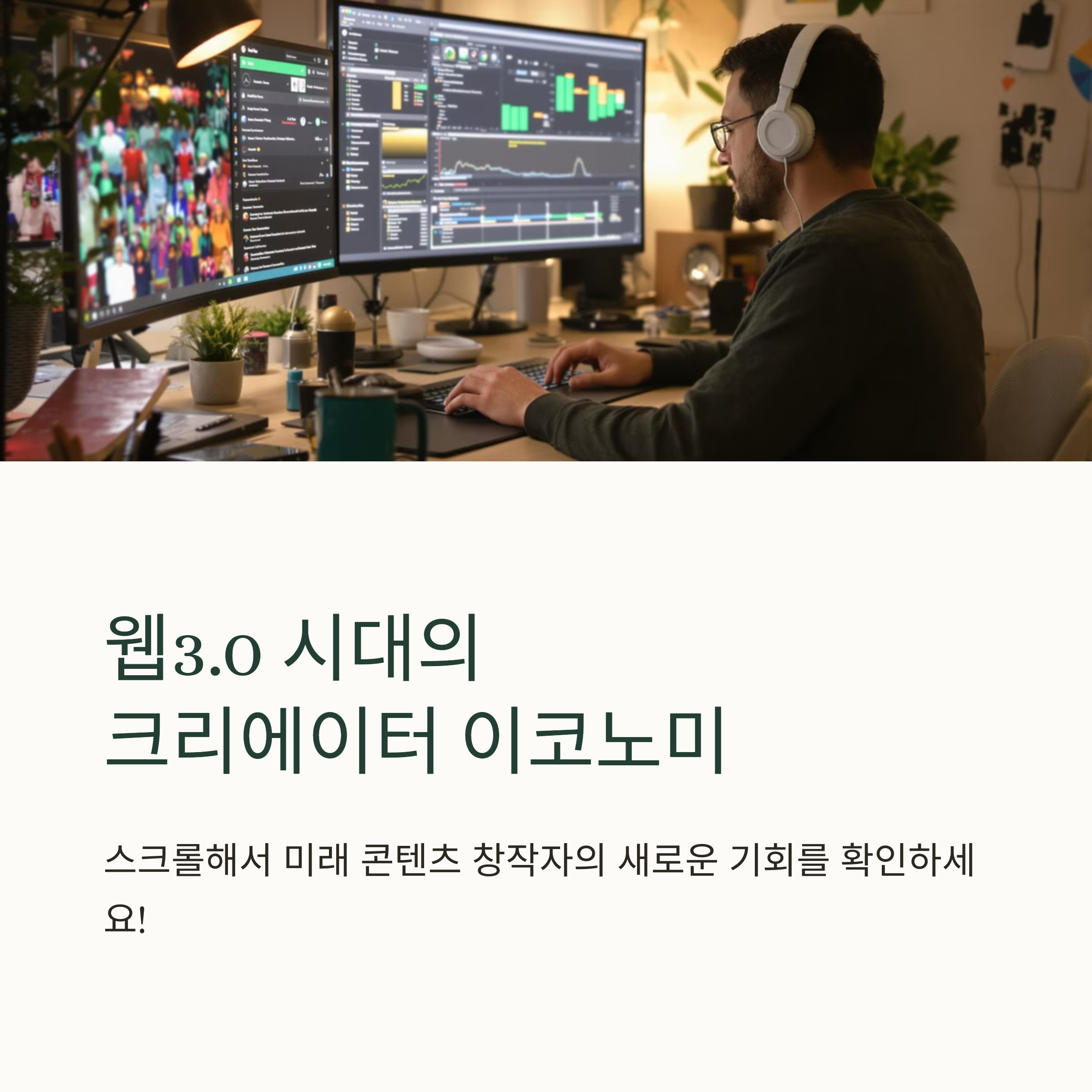 ํฌ๋ฆฌ์์ดํฐ ์ด์ฝ๋
ธ๋ฏธ์ ์๋ก์ด ์๋, ๋น์ ๋ ๋์งํธ ๋ถ์๊ฐ ๋ ์ ์๋ค