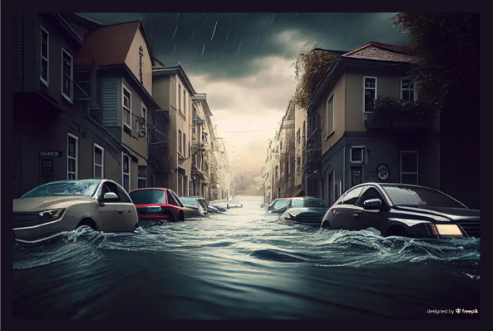 태풍-피해-차-7대-침수-집