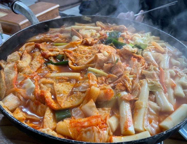 우정분식 떡뽁이