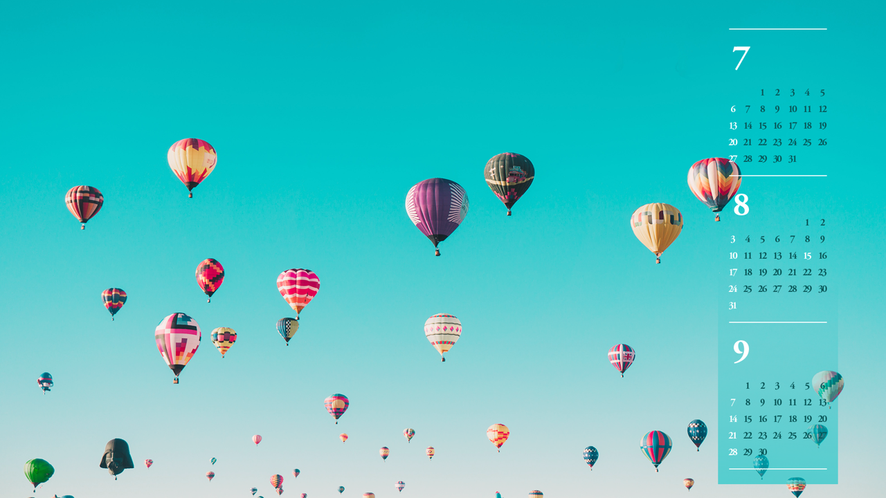 01 열기구 B - 2025년8월 노트북배경화면