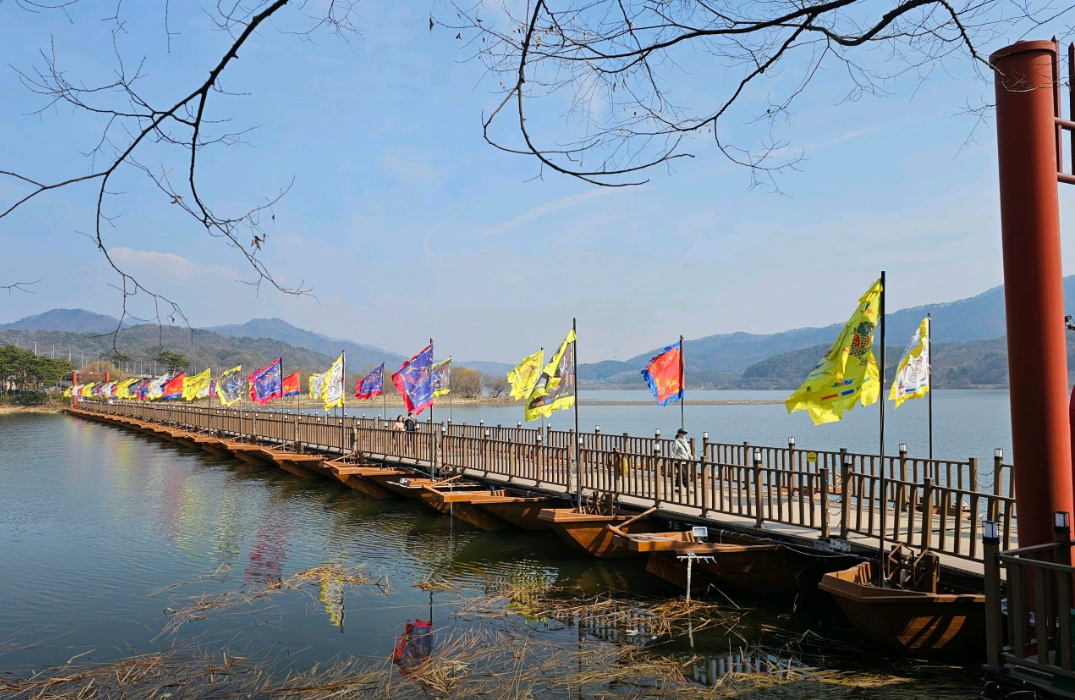 세미원 배다리 이미지