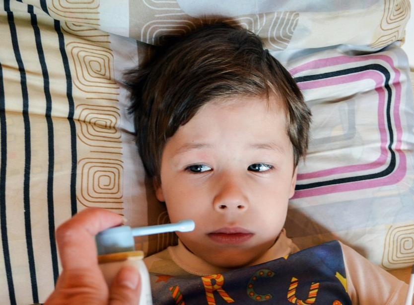 백혈병을 앓고 있는 소년