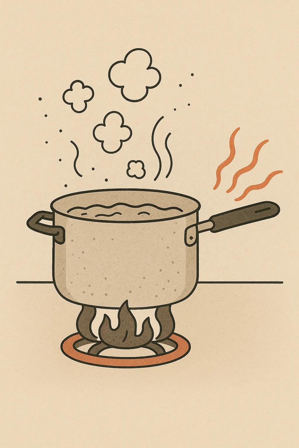 냄비-손잡이가-뜨거워지는-장면을-표현한-일러스트-열전도-현상을-강조한-시각자료