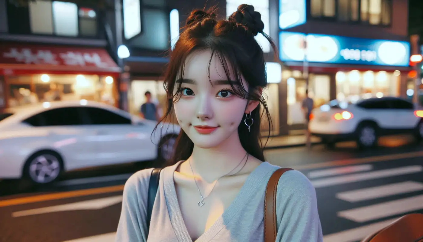 트래블월렛-카드-발급-방법을-알아보는-여성의-모습