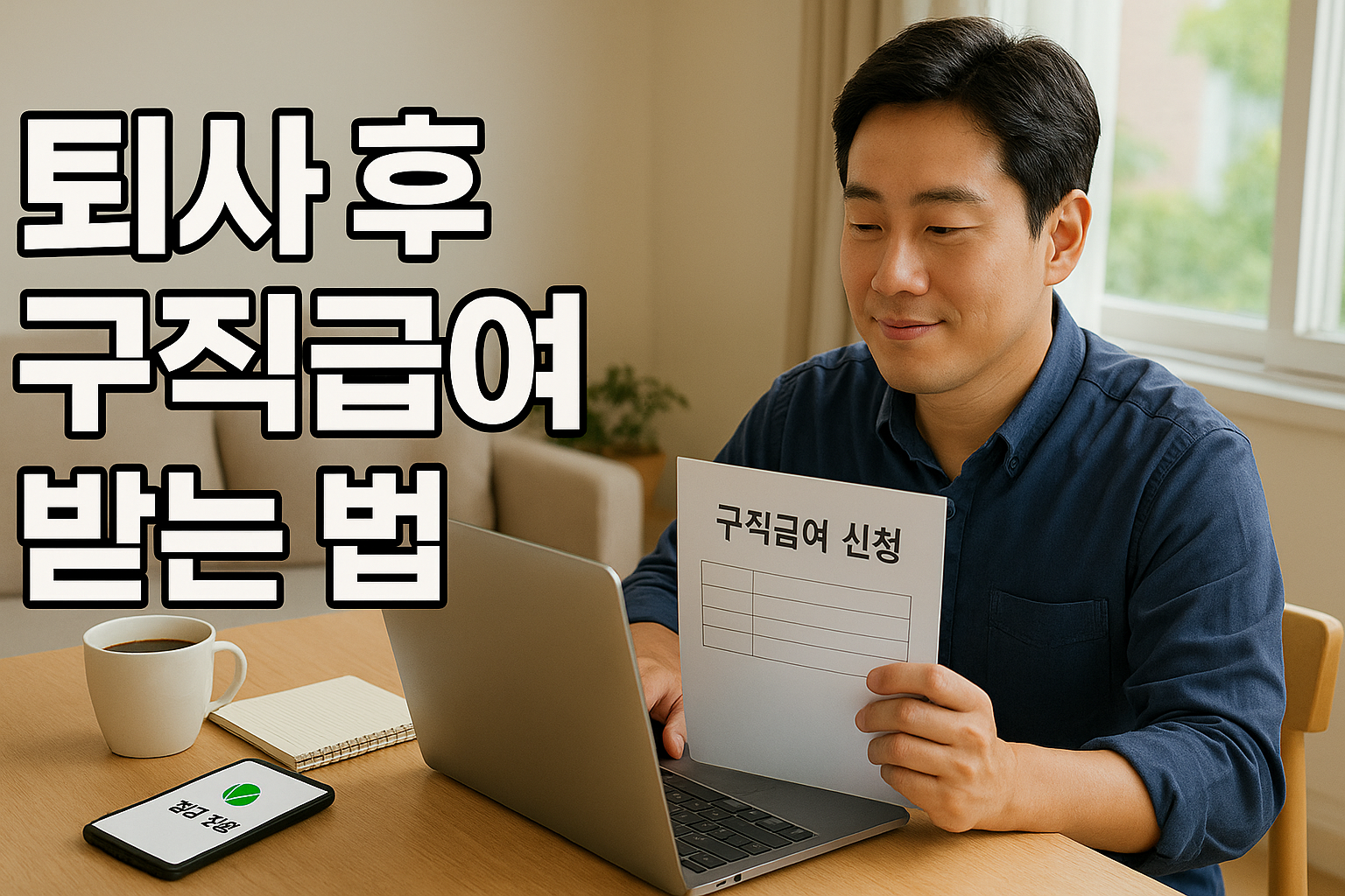 퇴사 후 구직급여 받는 법