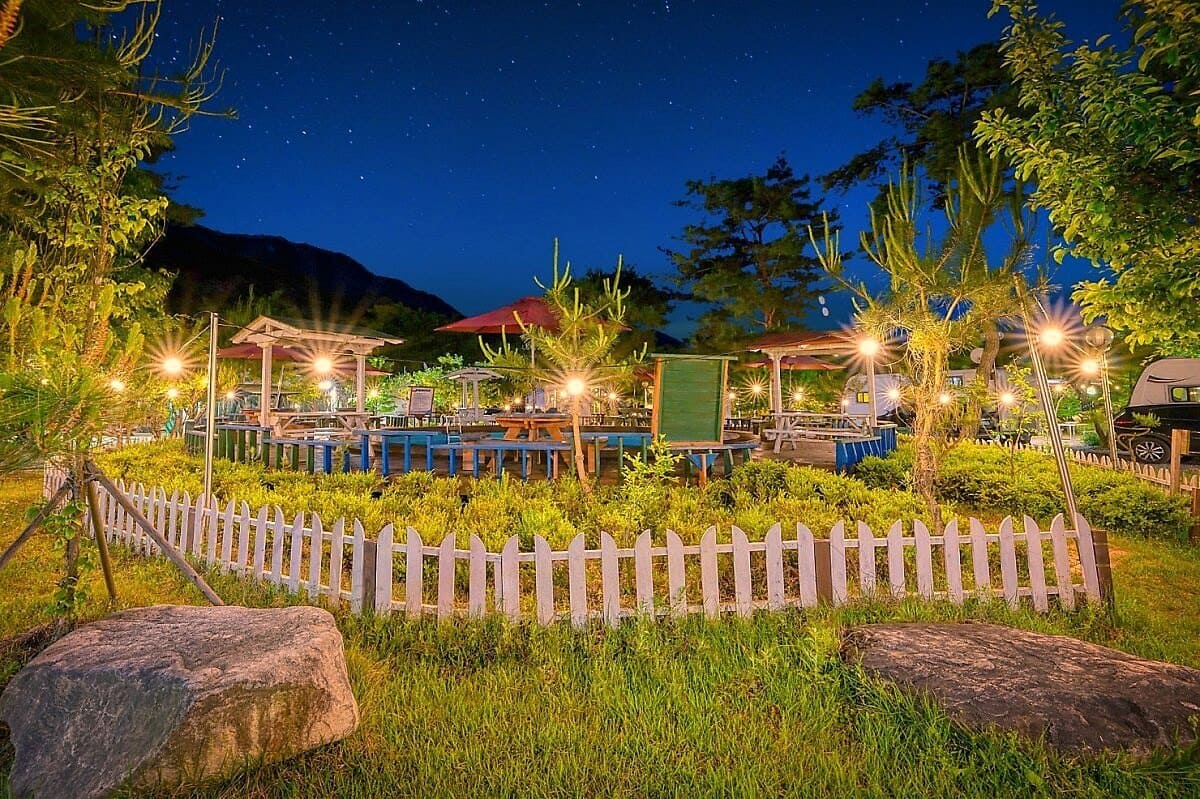 가평 동화카라반 캠핑장