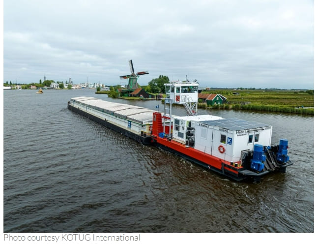 세계 최초 전기 예인 및 바지선 출시 VIDEO: Cargill Deploys World&rsquo;s First Fully-Electric Pusher Tug and Barge