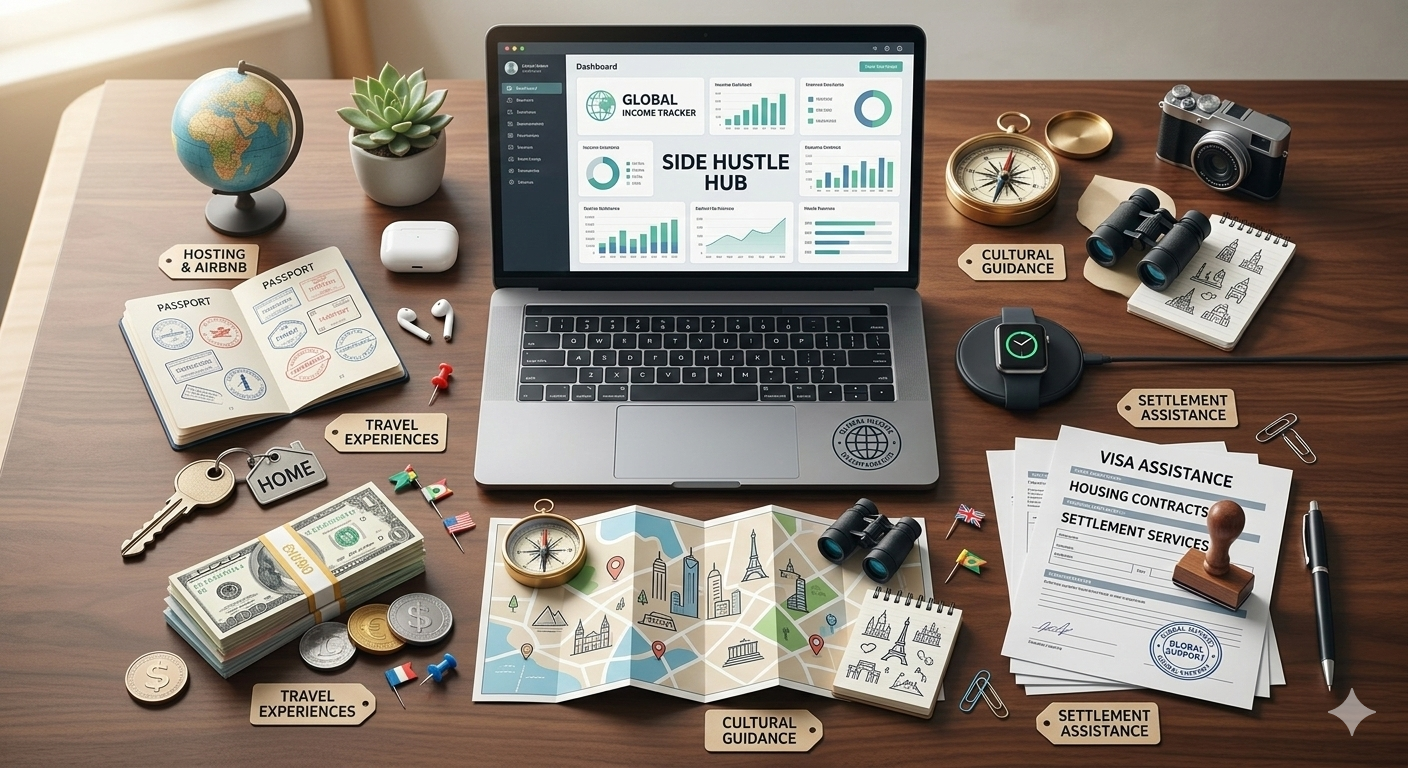 "K-컬처가 곧 돈이다" 외국인 대상 고수익 부업 & 정착 지원 사업화 전략 30선