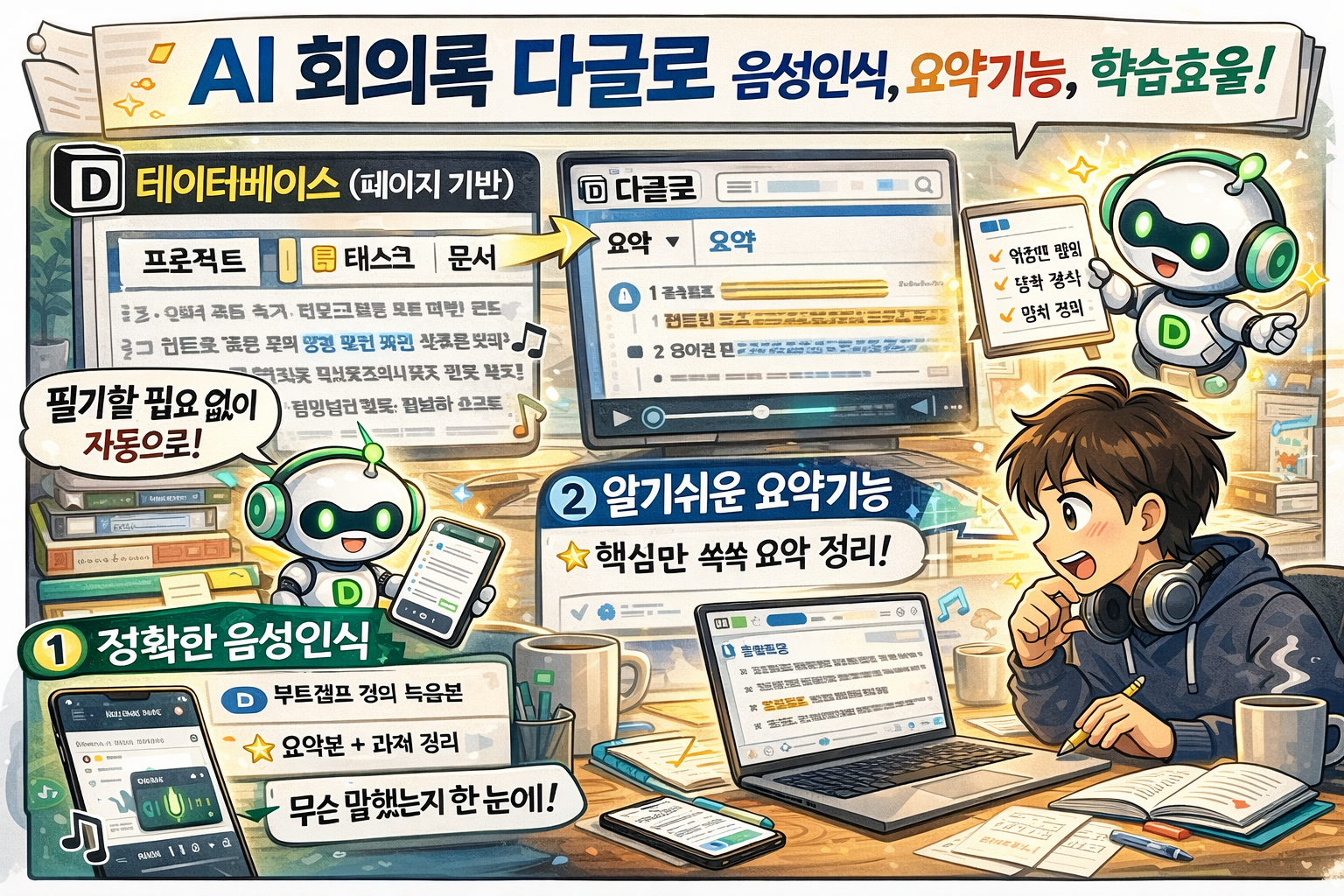 다글로 앱 효율