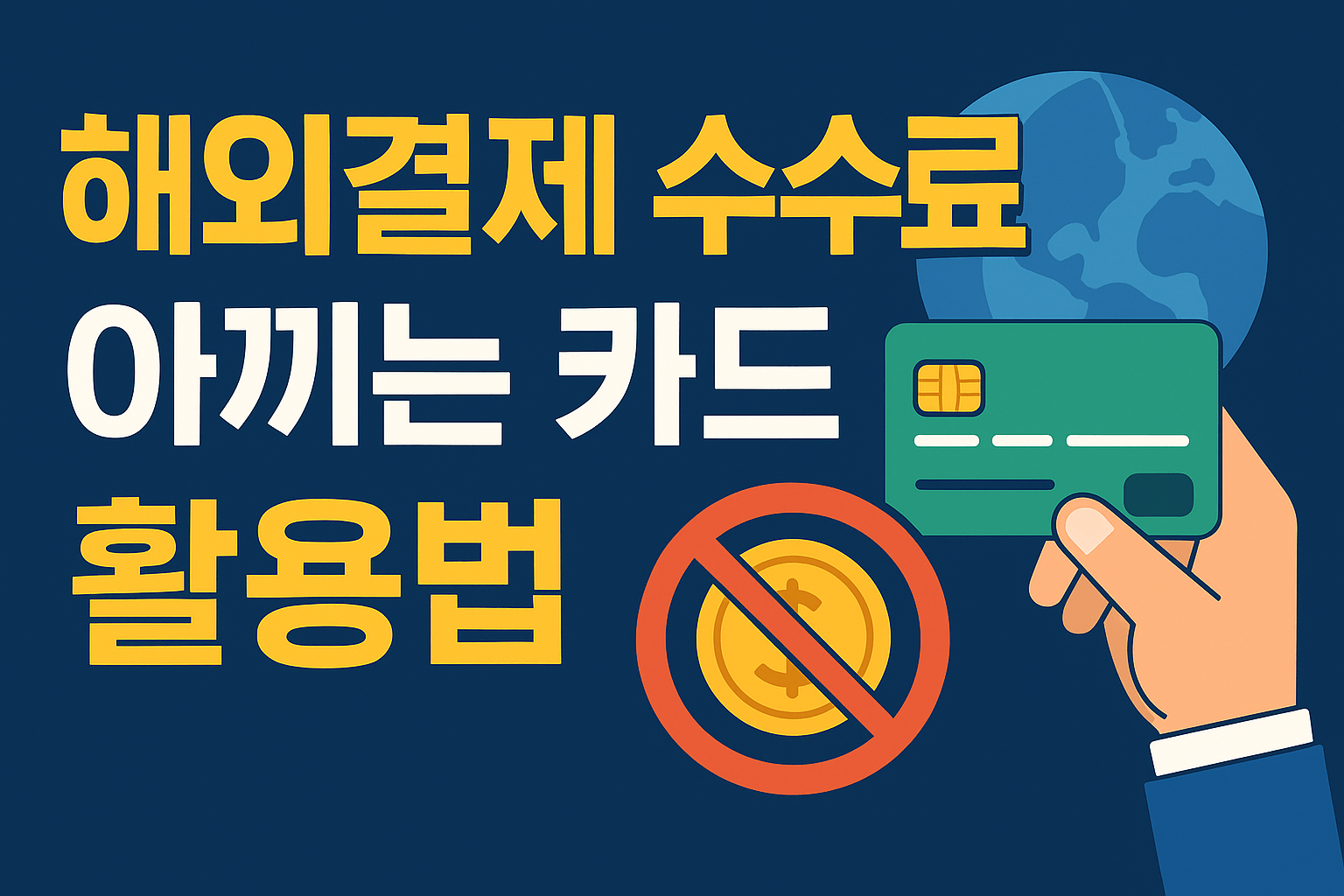 해외 결제할 때 꼭 알아야 할 카드 수수료 절약법