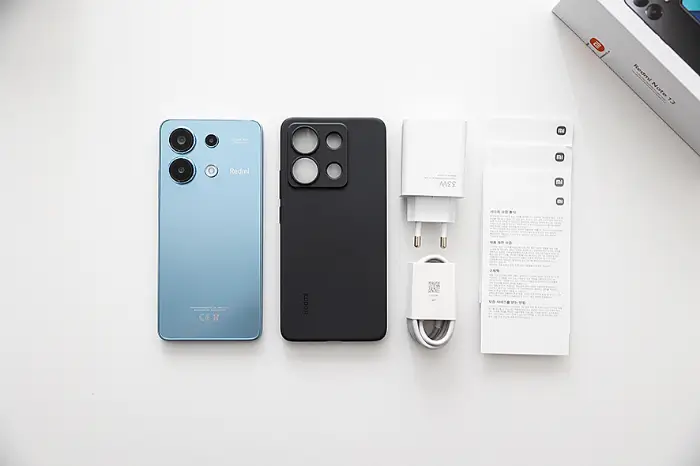 샤오미 홍미노트1 3 구성품 & 디자인