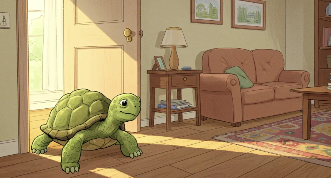 거북이가 집으로 오는 꿈