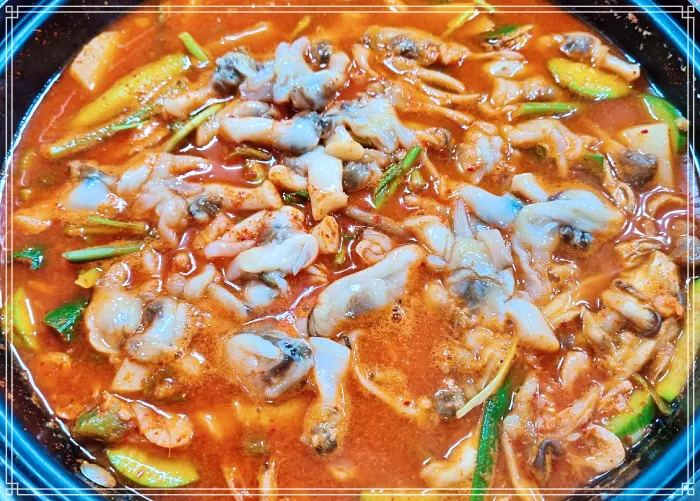 화성 송산 맛집 제철 맛조개 가득 찌개, 맛찌개