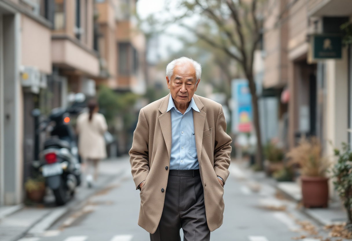 길을 잃은 할아버지