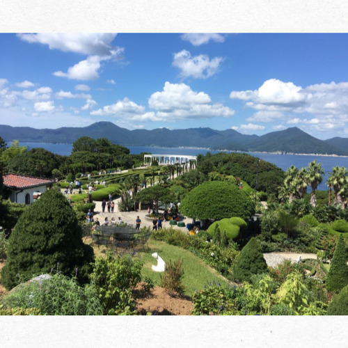 경남 거제 외도 식물원과 해안 절경