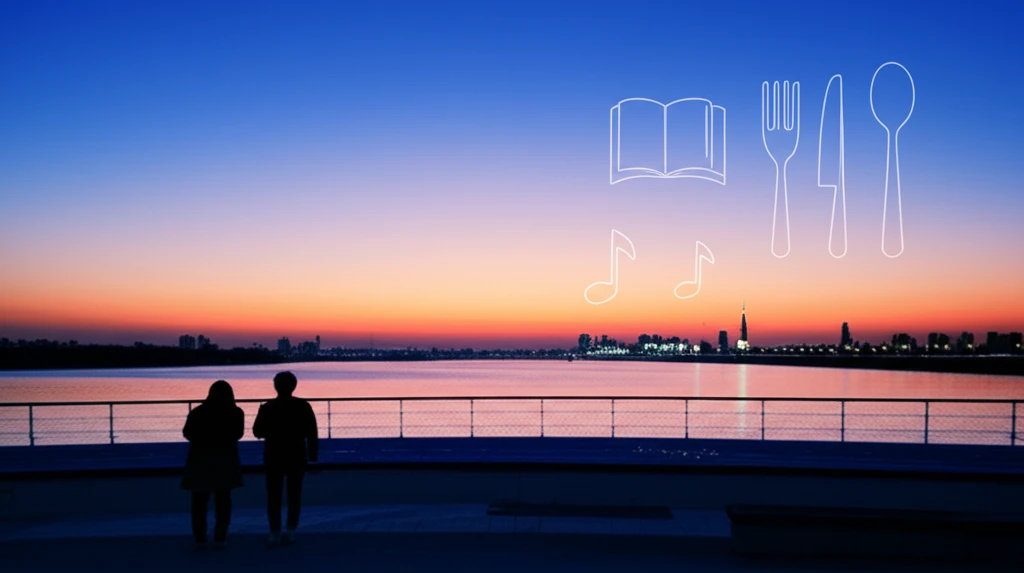 노을부터 야경까지 놓치지 마세요 노들..