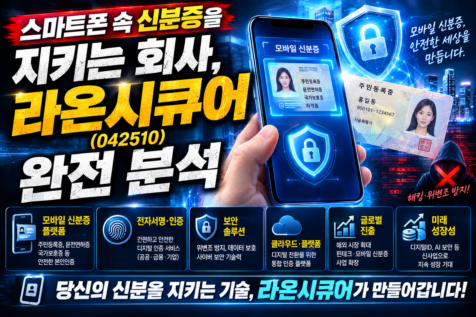 라온시큐어(042510) 완전 분석
