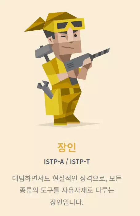 ISTP에 관련된 사진이다.