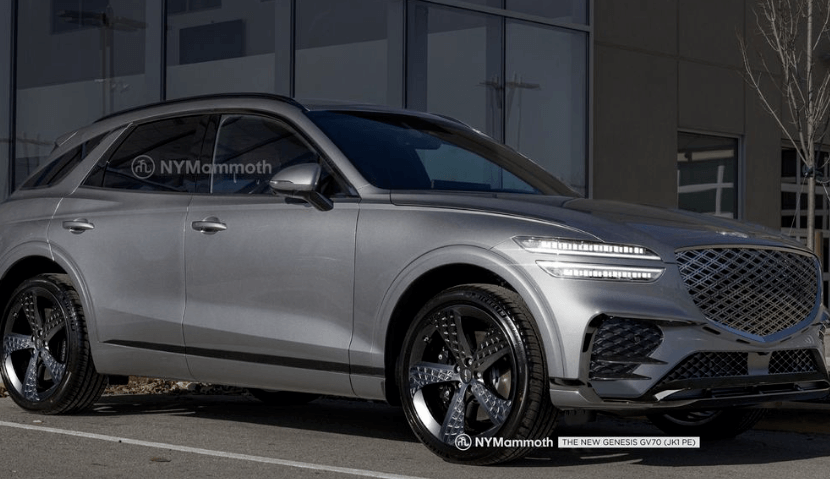 제네시스 GV70 페이스리프트 예상도