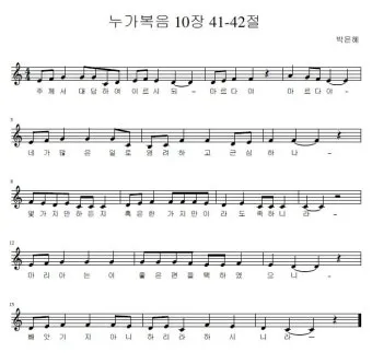 매일성경묵상과 사명(누가복음 10장 1-24절) 칠십 인의 제자를 파송하신 예수님_16