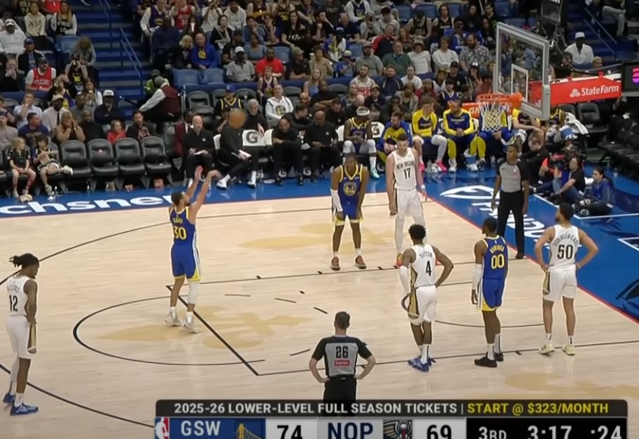 24~25 NBA 골든 스테이트 vs 뉴올리언스