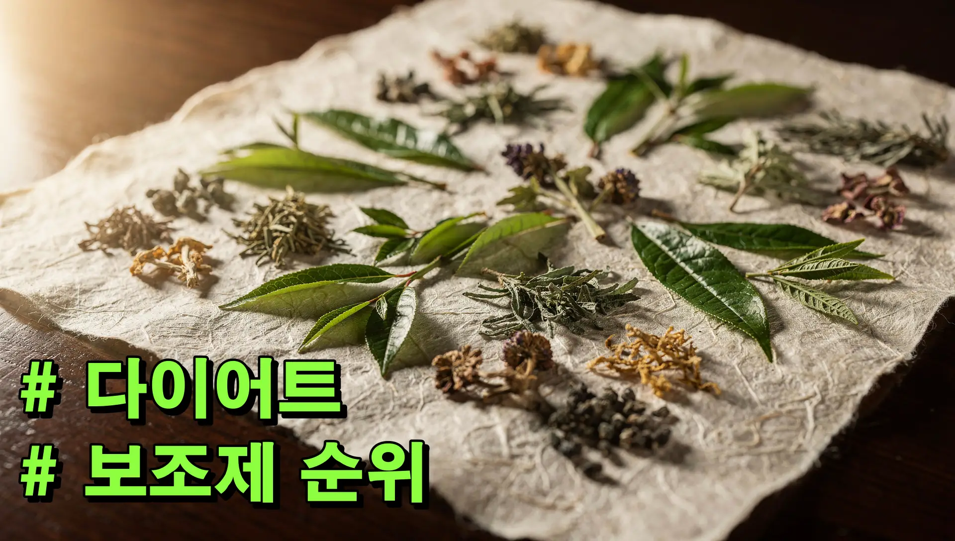 다이어트 보조제 순위