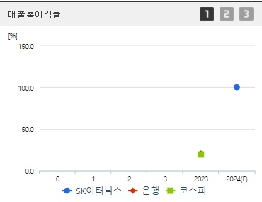 SK이터닉스 매출총이익률